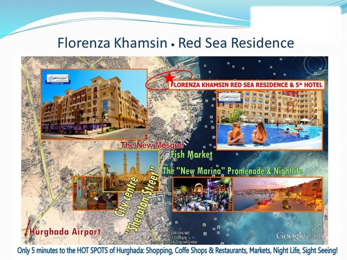 Studio H In Florenza Khamsin 후르가다 외부 사진